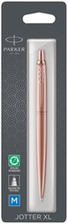 Balpen Parker Jotter XL Monochrome pink gold medium blister à 1 stuk