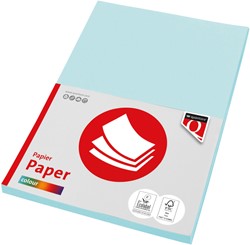 Kopieerpapier Quantore Colour A4 80gr lichtblauw 100 vel