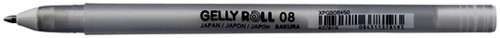 Gelschrijver Sakura Gelly Roll 08 medium 0.4mm wit-5