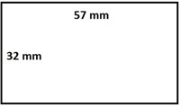 Zebra labeletiket IEZZY 800262-125 57x32mm 25mm wit permanent 2100 stuks-3