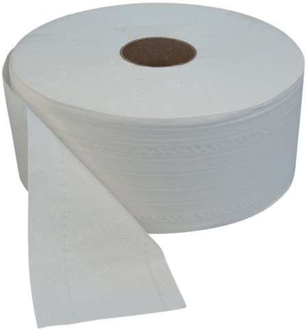 Toiletpapier Katrin Gigant S jumbo klein 2-laags 150m wit 2504-3