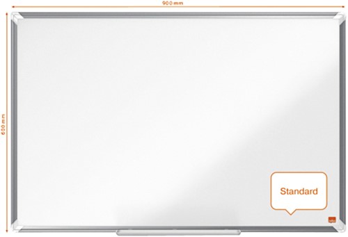 Whiteboard Nobo Premium Plus 60x90cm staal-3