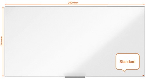 Whiteboard Nobo Impression Pro 120x240cm emaille-5