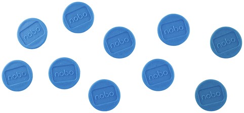 Magneet Nobo 13mm 100gr blauw 10 stuks-3