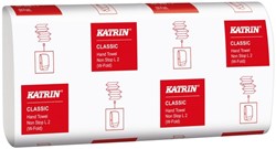 Handdoek Katrin 61594 W-vouw Classic 2laags 20,3x32cm 25x120st