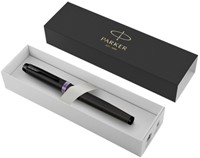 Vulpen Parker IM black purple vibrant ring fijn-2