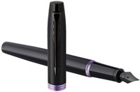 Vulpen Parker IM black purple vibrant ring fijn-3