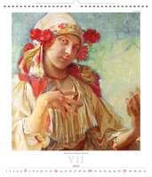 Kalender 2025 Helma 365 34x48.5cm Alfons Mucha-2