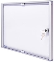 Binnenvitrine wand MAULextraslim whiteboard 2xA4 met slot-2