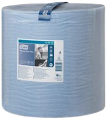 Poetspapier Tork W1 Plus Premium 2-laags 1500 vel blauw 130050