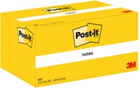 Memoblok Post-it 653 38x51mm geel 3 stuks-3