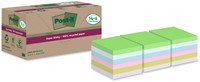 Memoblok Post-it 654 RSS12COL 76x76mm colour 14+4 gratis