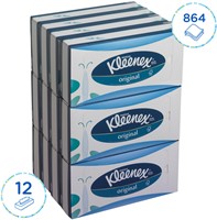 Facial tissues Kleenex 3-laags 72vel wit 8824-2