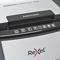 Papiervernietiger Rexel Optimum Auto+ 130X P4 snippers 4x28mm-2