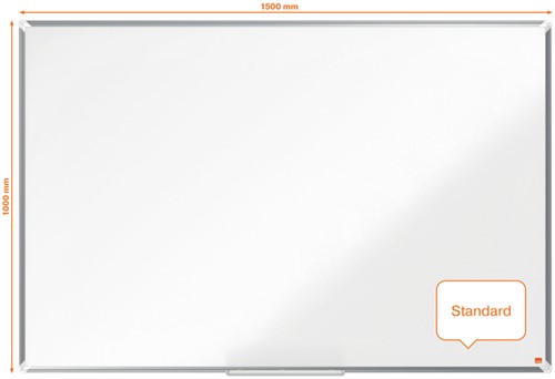 Whiteboard Nobo Premium Plus 100x150cm staal-2