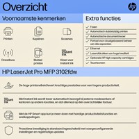 Multifunctional Laser printer HP laserjet 3102fdw-2