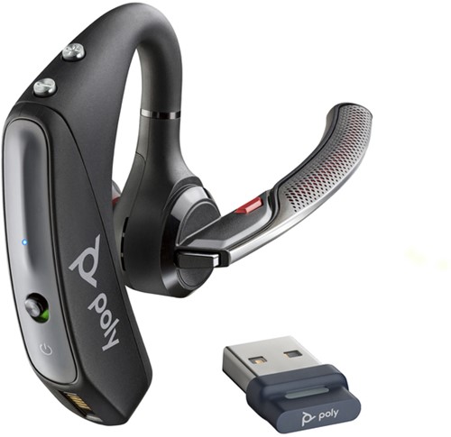 Headset HP POLY Voyager 5200 USB-A Bluetooth met BT700 dongle-2