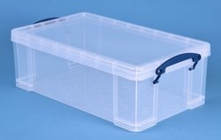 Opbergbox Really Useful 12 liter 465x270x150mm transparant wit