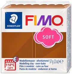 Boetseerklei Fimo soft 57 gram caramel