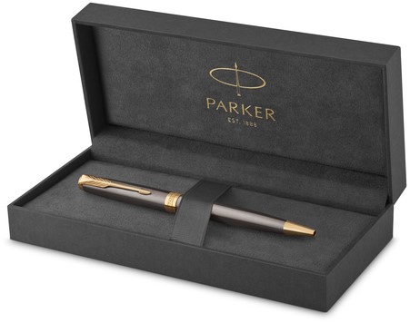 Balpen Parker Sonnet Grey Collection GT medium-3