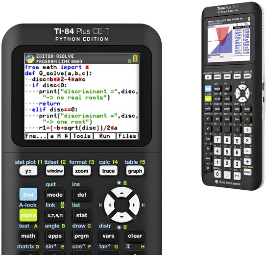 Rekenmachine Ti 84 Plus Ce T Teacher Pack Python Edition Bij Van Hilten