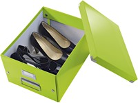 Opbergdoos Leitz Click & Store WOW middel gerecycled karton 281x200x370mm groen-2