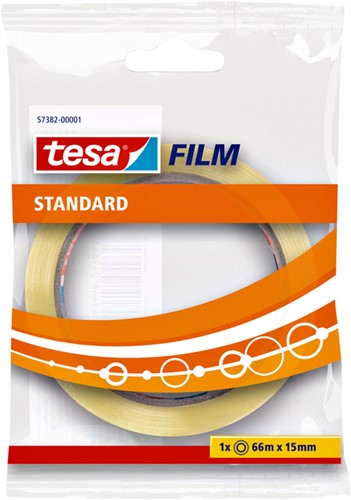 Plakband tesafilm® Standaard 66mx15mm transparant