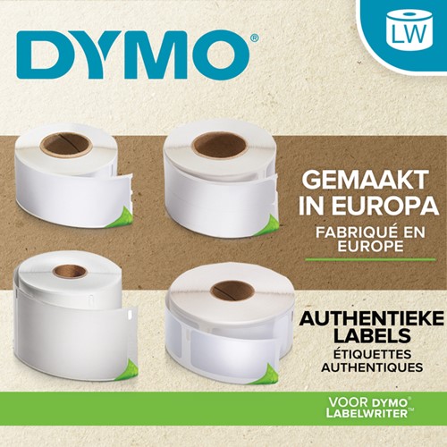 Etiket Dymo LabelWriter naamkaart 54x101mm 1 rol á 220 stuks wit-2