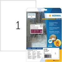 Etiket HERMA 4698 210x297mm weerbestendig wit 25stuks