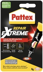 Alleslijm Pattex Repair Extreme tube 8 gram op blister