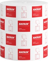 Handdoekrol Katrin systeemrol medium 2-laags 160m wit 460102