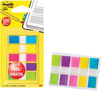 Indextabs Post-it 6835 11.9x43.1mm 3+2 gratis assorti