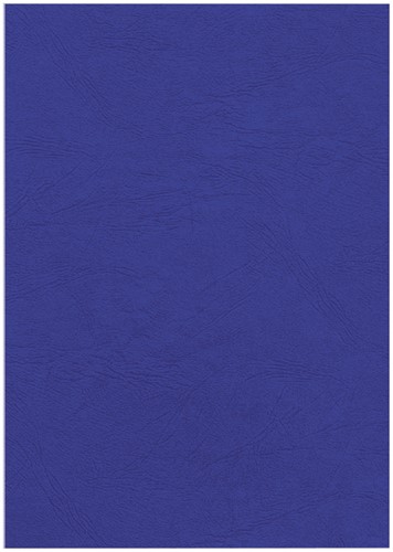 Voorblad Fellowes A4 lederlook royal blauw 25 stuks-1