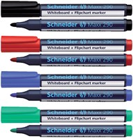 Whiteboardmarker Schneider Maxx 290 rond 2-3mm rood-3