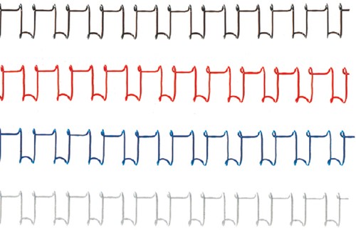 Draadrug GBC 14mm 34-rings A4 zwart 100 stuks-1